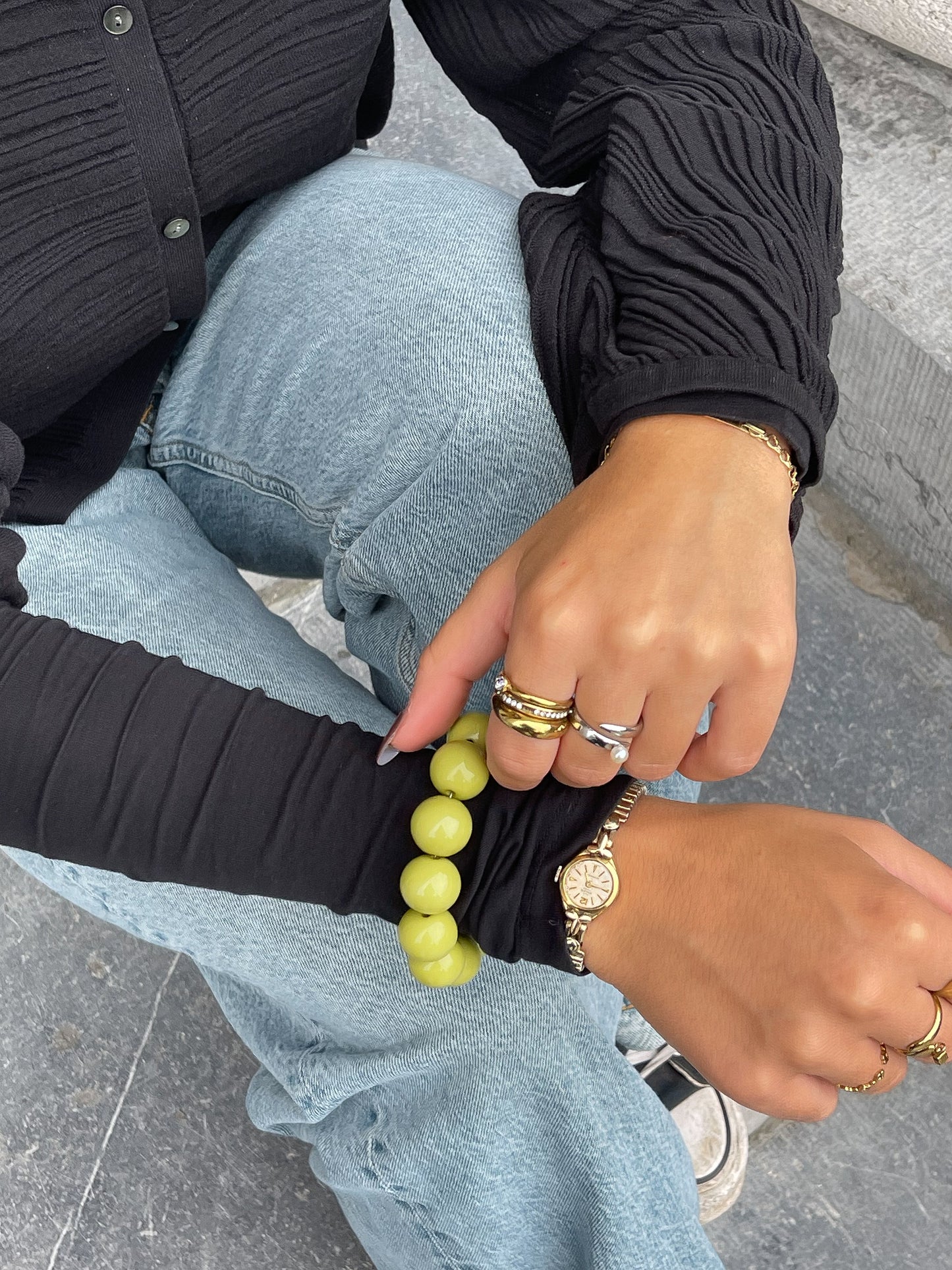LOLA BRACELET OLIVE