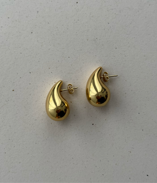 Golden Drop Earrings