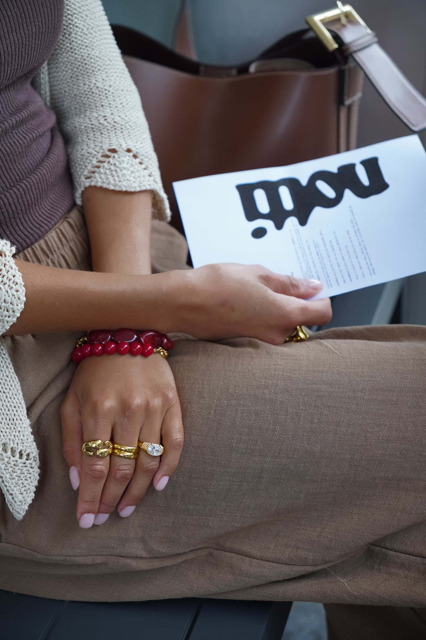 Golden Duo Ring
