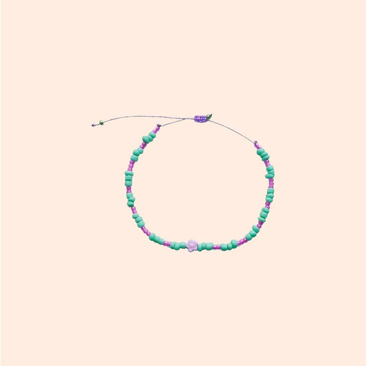 Anklet bracelet flower / Summer