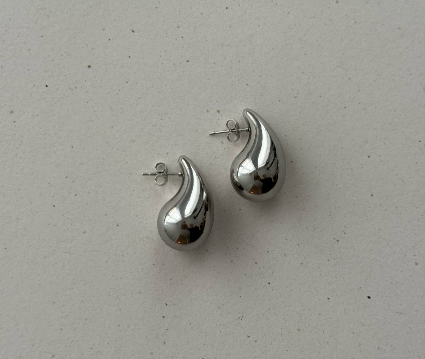 Silver Drop Earrings
