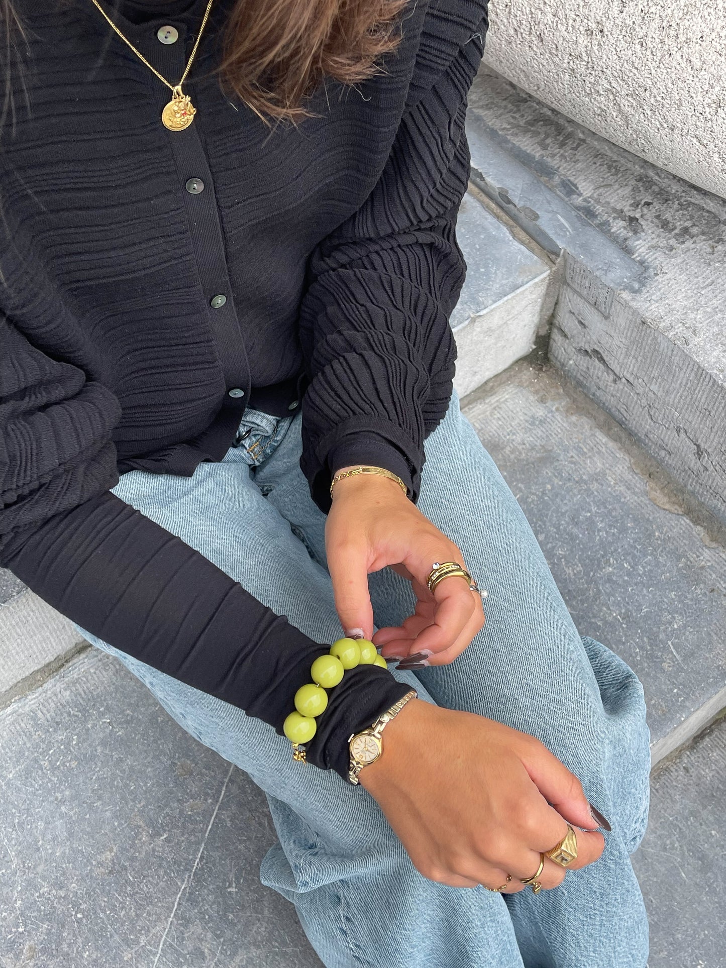 LOLA BRACELET OLIVE