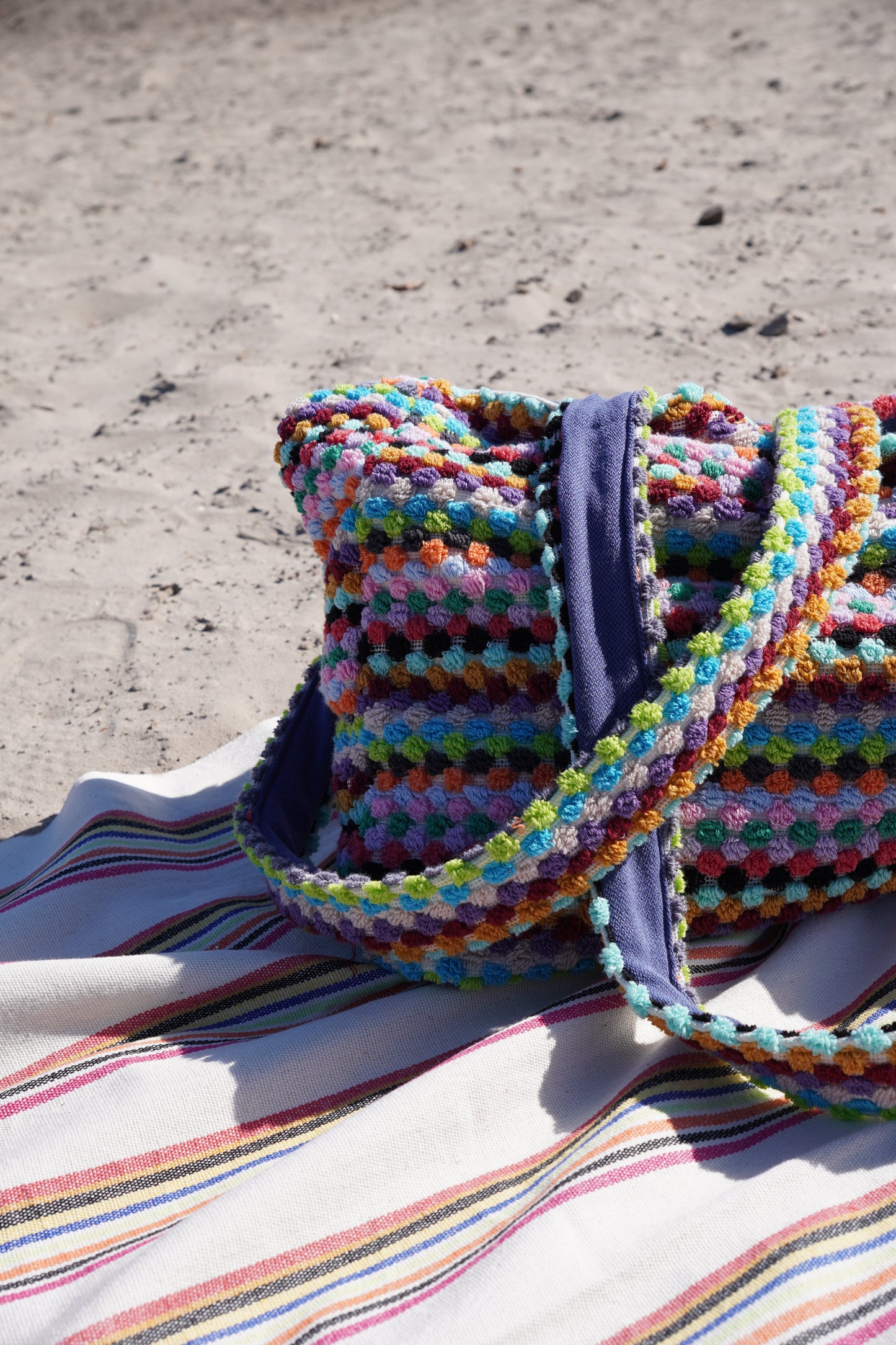 Colorful Summer Beach Bag