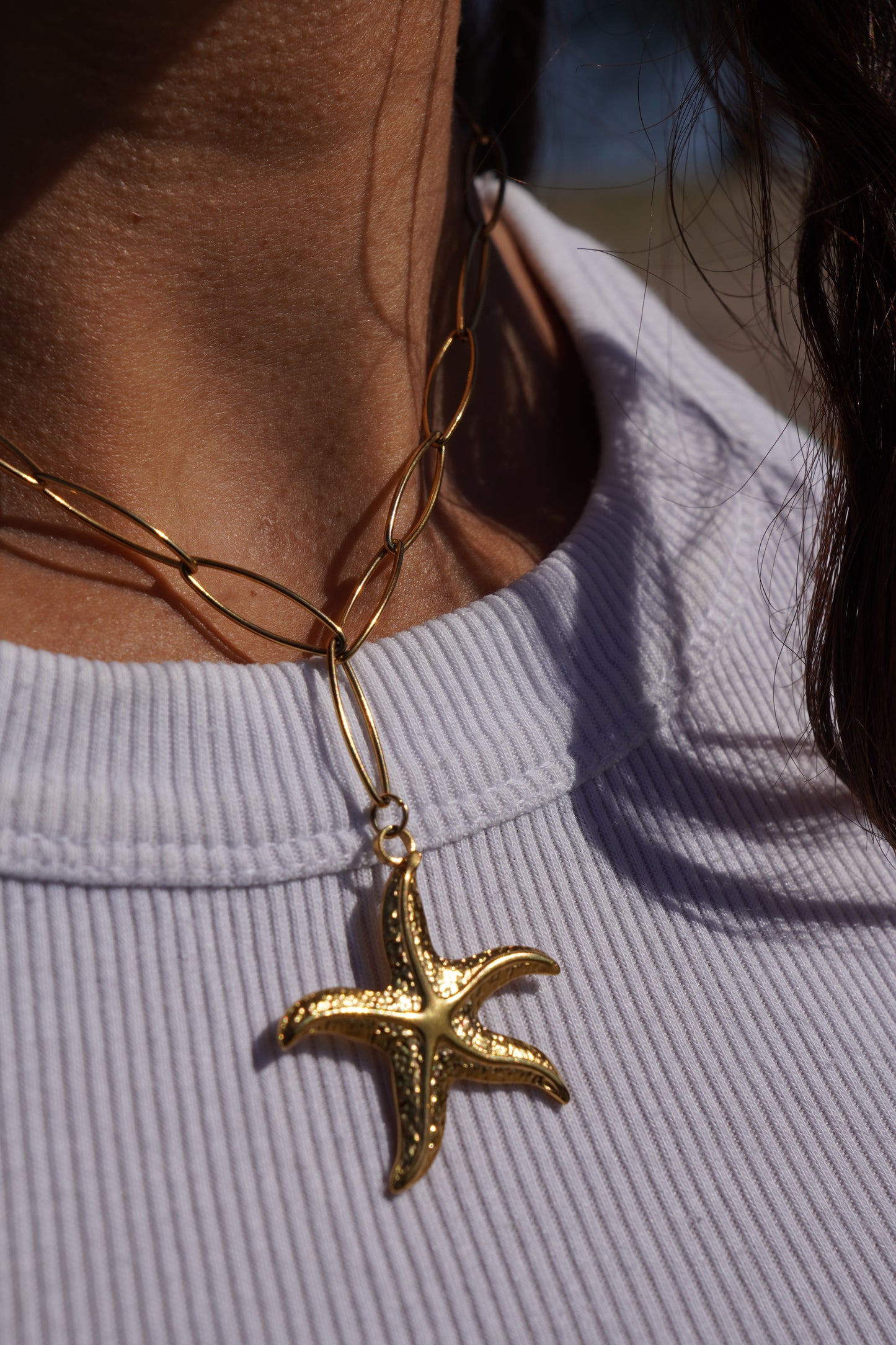STARFISH NECKLACE GOLD