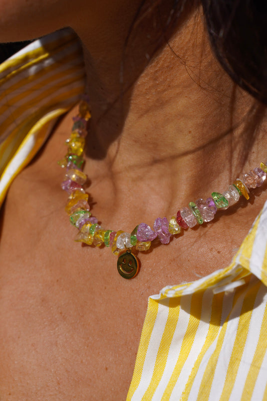 HAPPY GEM NECKLACE