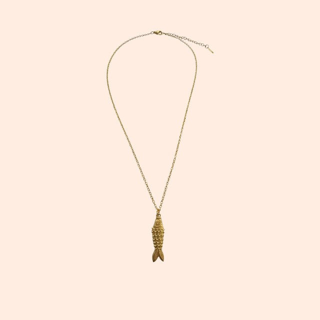 Golden Fish necklace