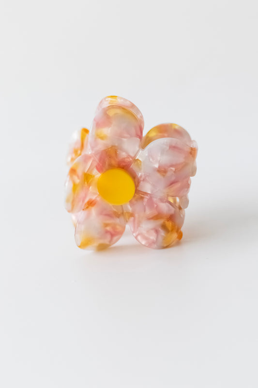 Flower hair clip