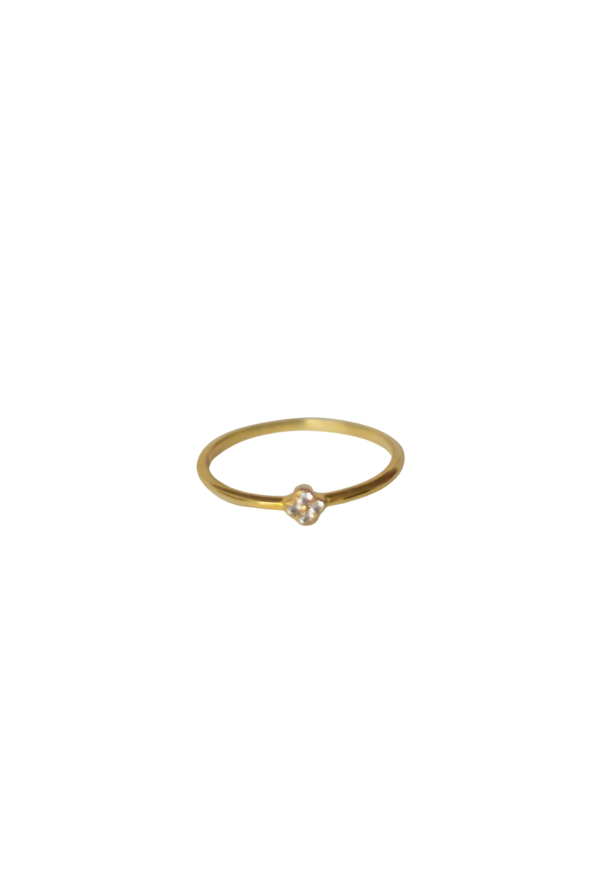 Flower Band Ring