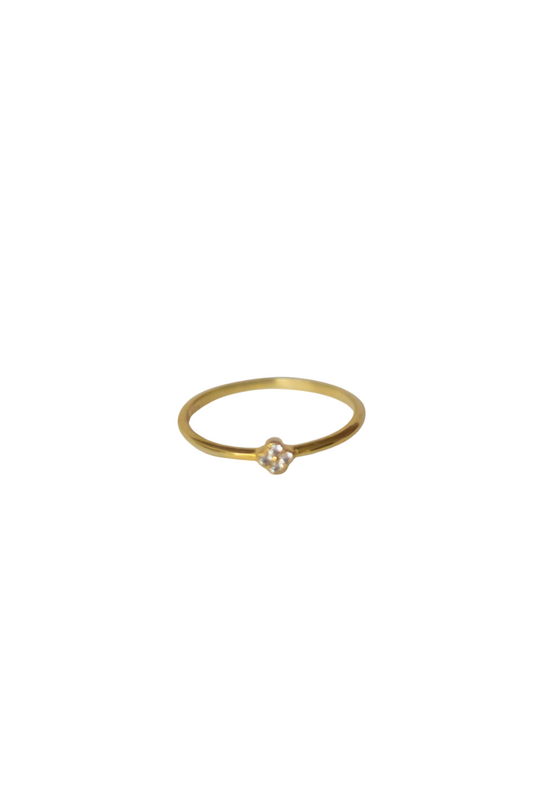 Flower Band Ring