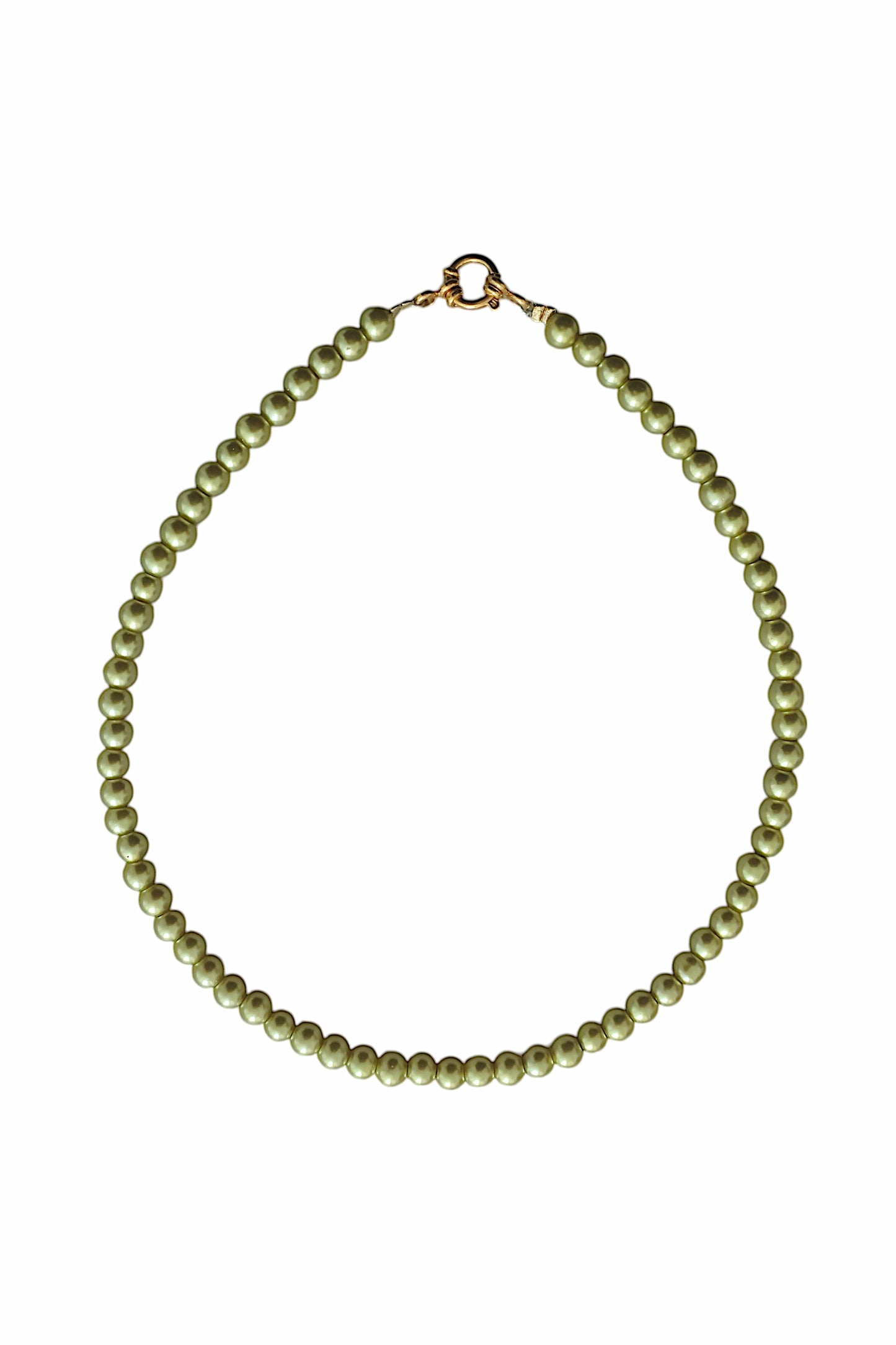 Léa Necklace Sage Gold