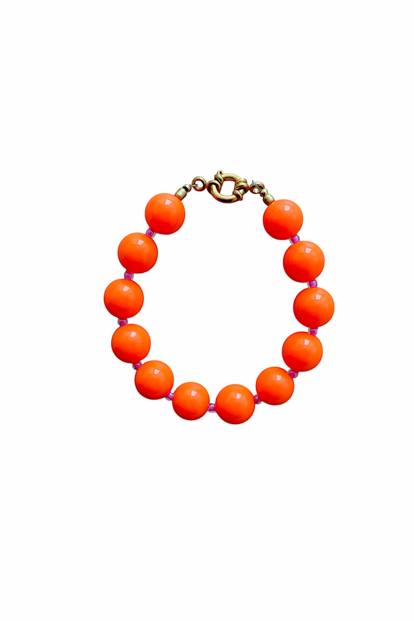 LOLA NEON ORANGE BRACELET