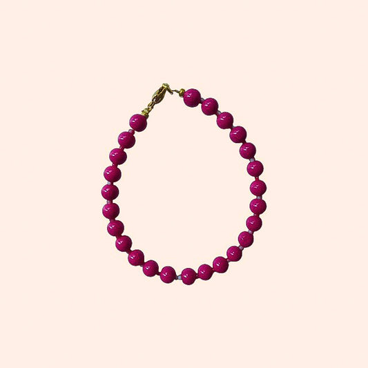 Pearl_Bracelet_Pink_Summer!