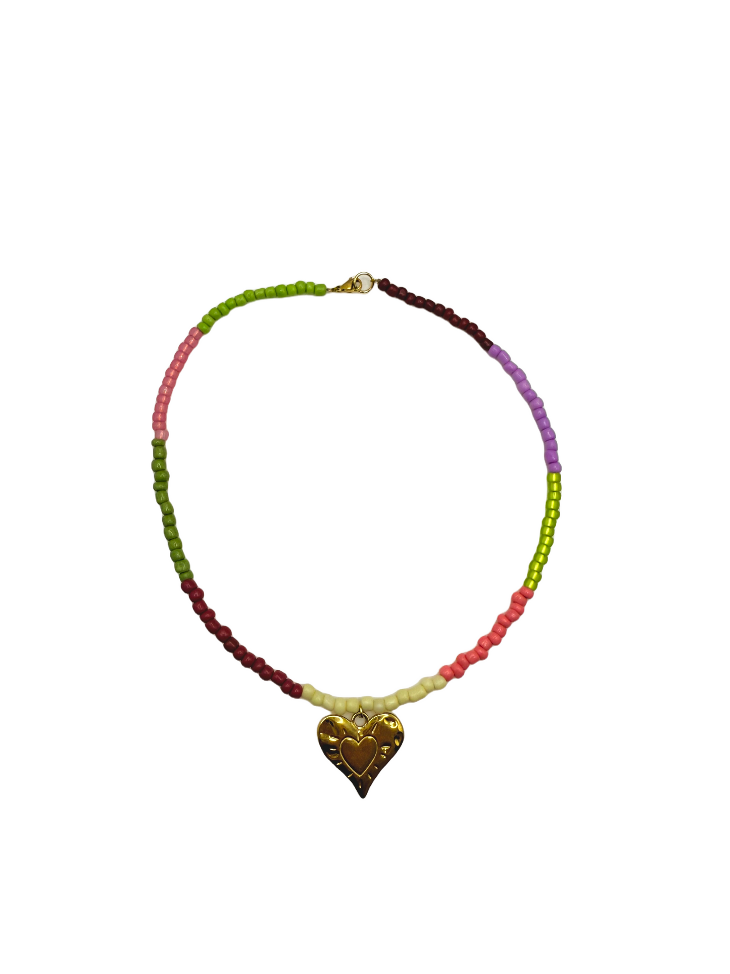 The Colorful Heart Necklace