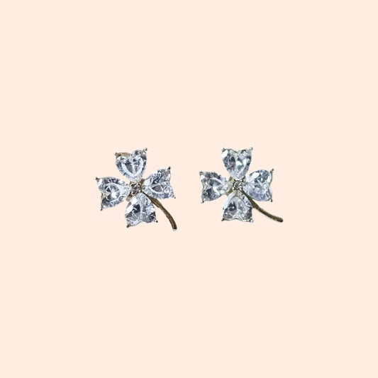 Shiny Clover Earrings