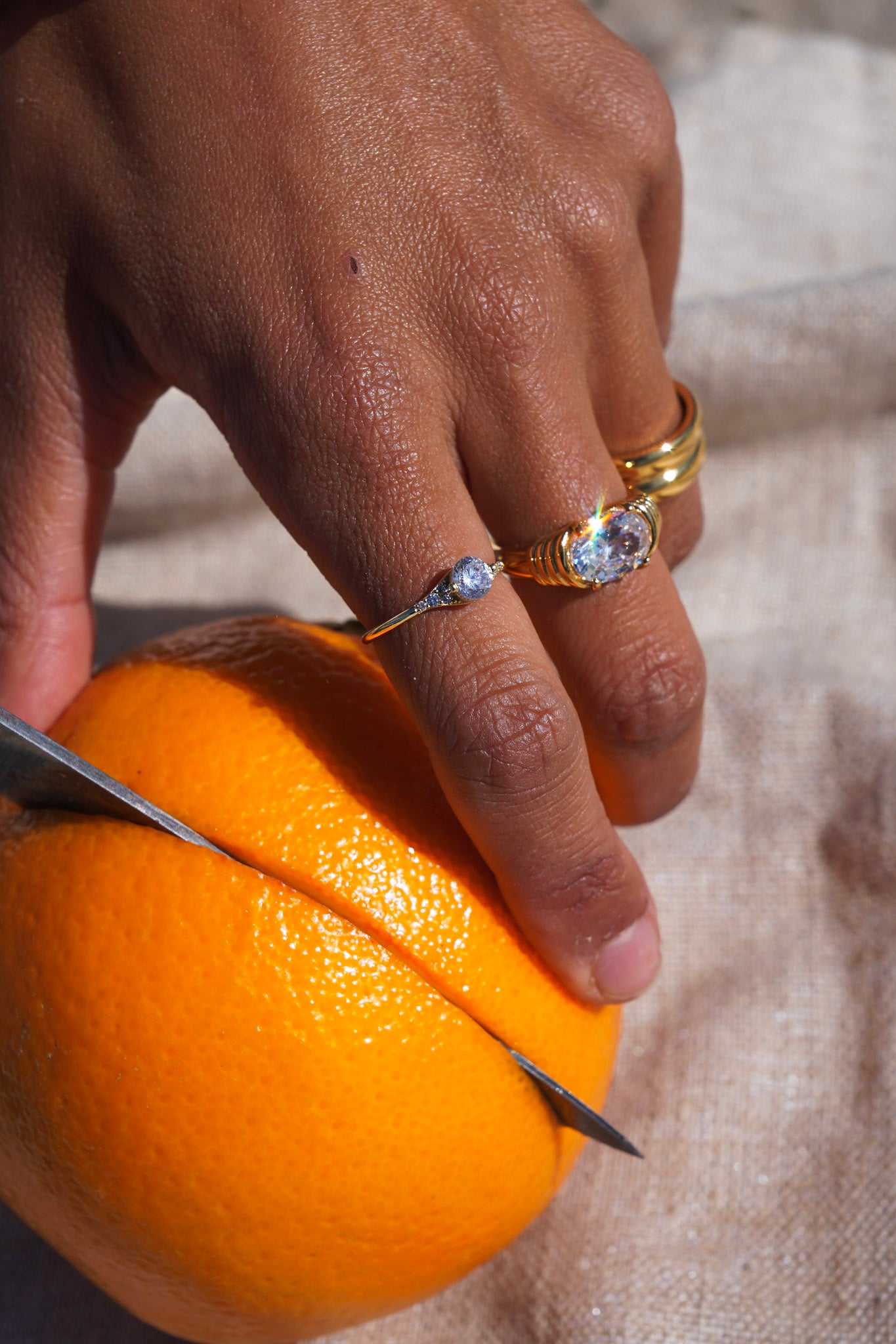 Summer rings golden