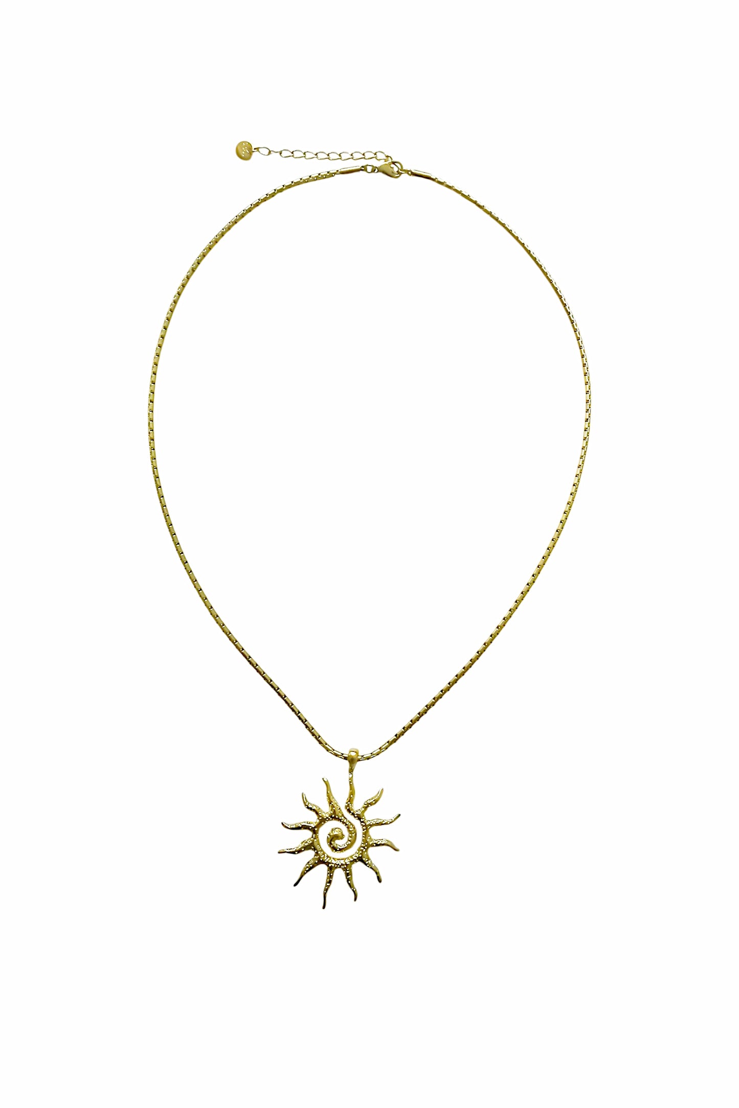 SUNSHINE SWIRL NECKLACE
