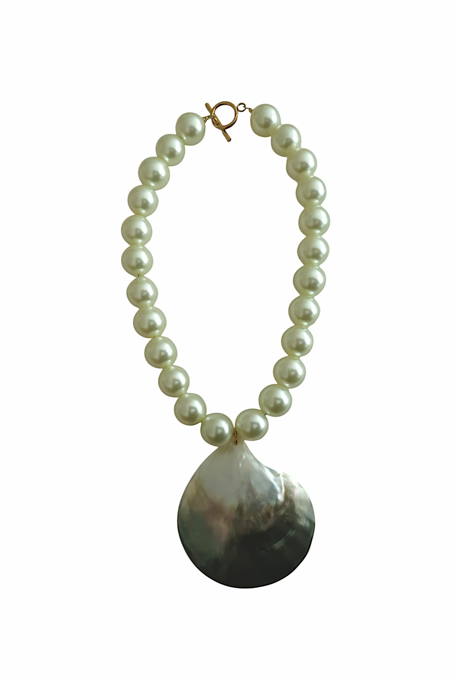 LÈA XL SHELL NECKLACE