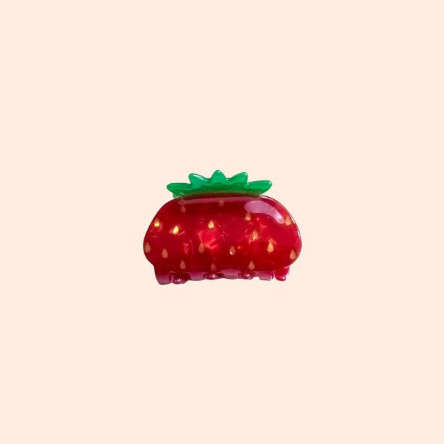 Summer hair clip strawberry