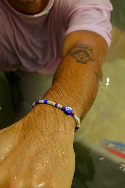 Yin and Yang Bracelet / Men jewelry / Men bracelet / Bracelet with beads for men / Beaded bracelet / Summer jewelry men  