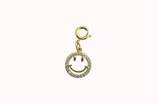 Golden Smiley Pendant
