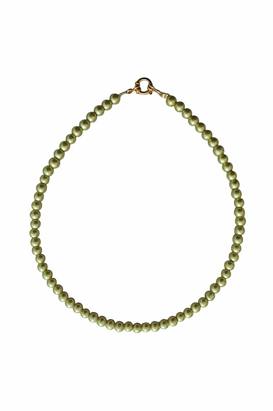 Léa Necklace Sage Gold