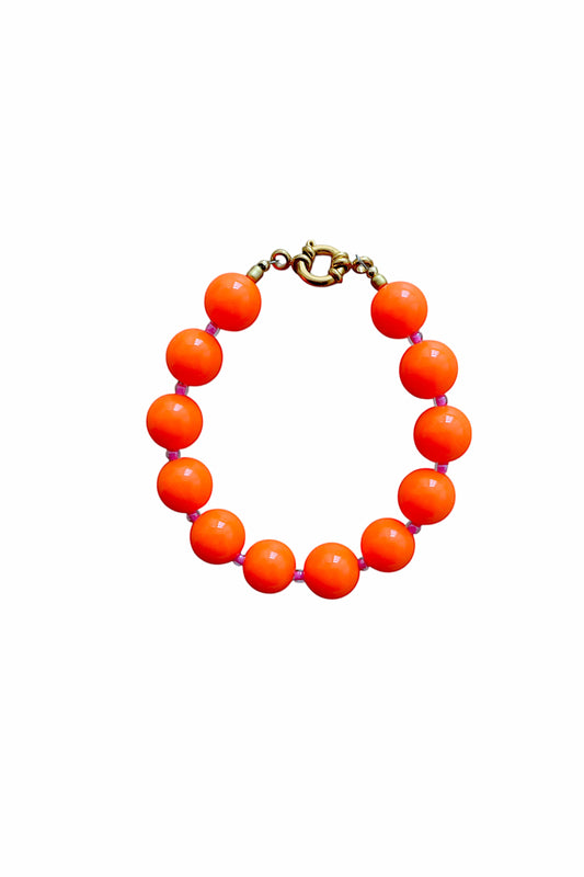 LOLA NEON ORANGE BRACELET