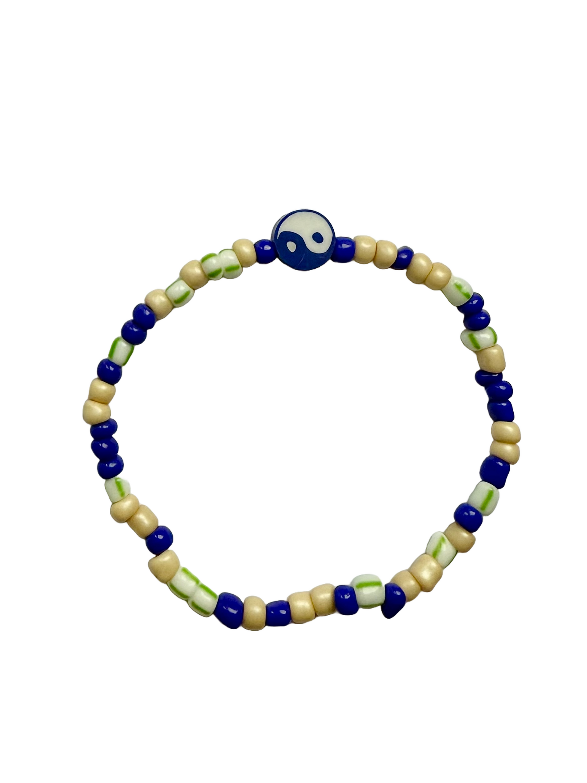 Yin and Yang Bracelet / Men jewelry / Men bracelet / Bracelet with beads for men / Beaded bracelet / Summer jewelry men 