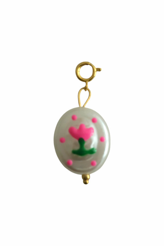 Rose pendant gold 