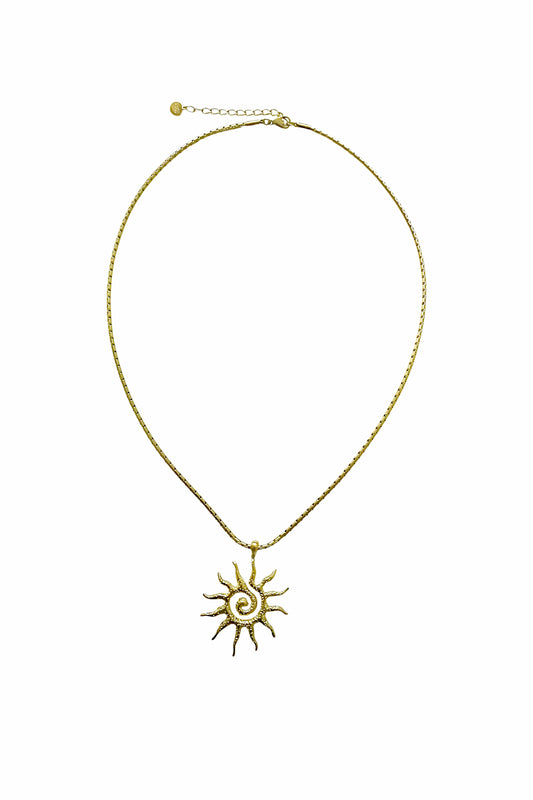 SUNSHINE SWIRL NECKLACE